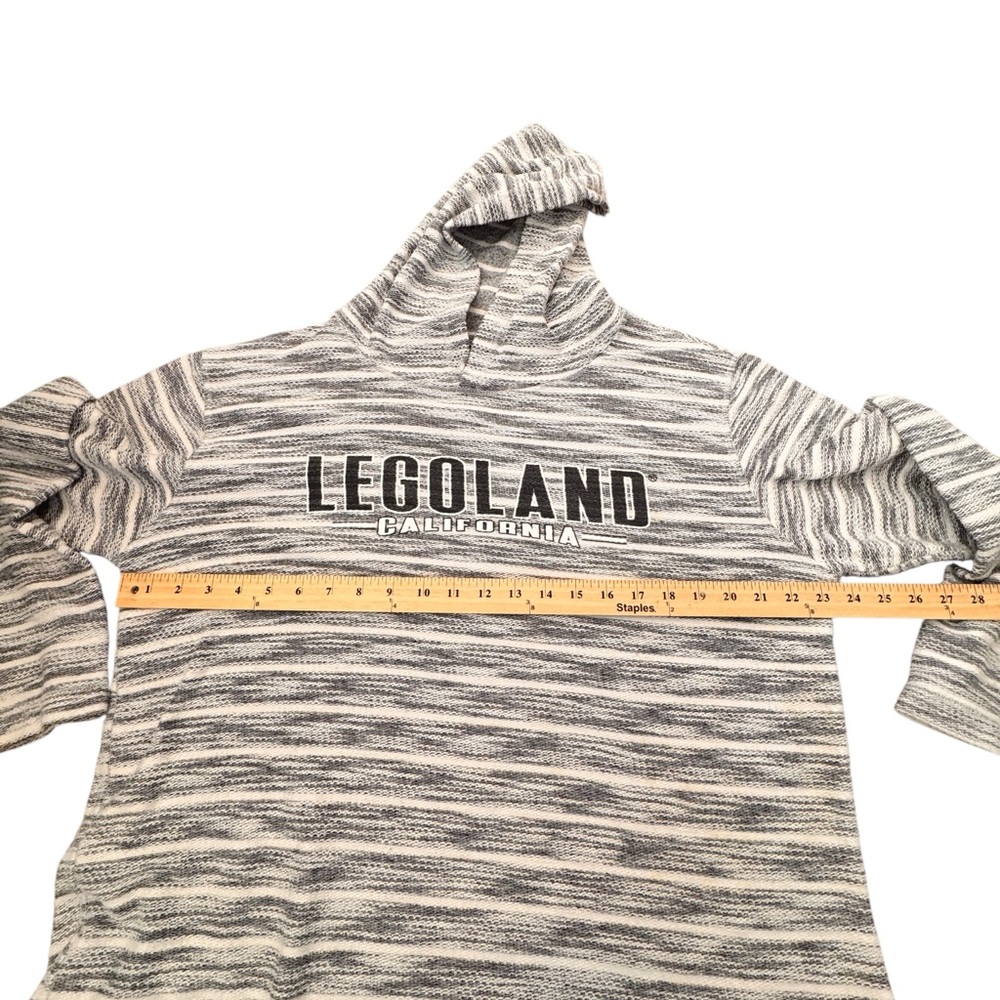 Legoland California Gray and White Hoodie